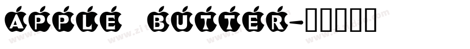 Apple Butter字体转换